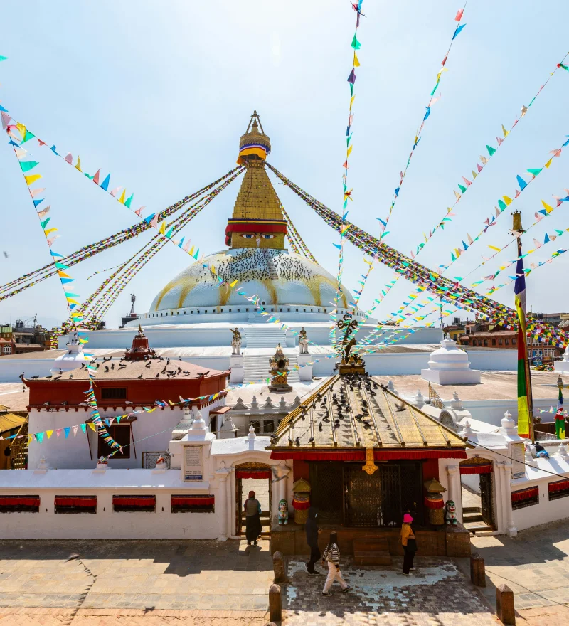 Boudhanath Stupa in Kathmandu, Nepal – A symbol of spiritual and cultural heritage