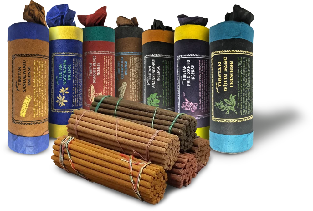 handmade incense chakra healing from Nepal