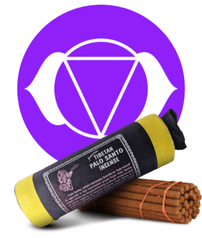 Handmade Palo Santo Incense, Healing for Third Eye Chakra