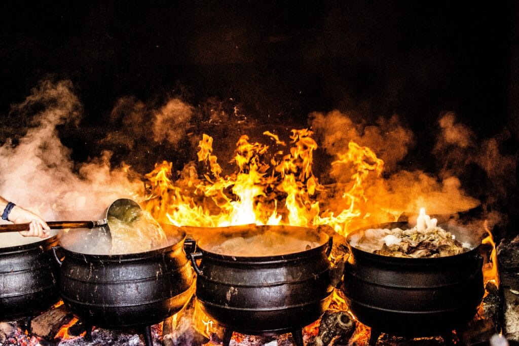 INDIAN FOOD ON FIRE